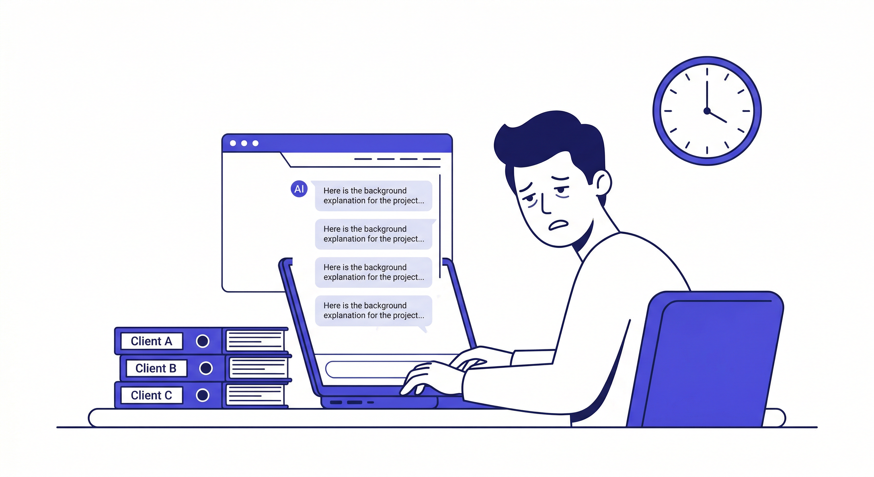 自由工作者 ai 工具 — freelancer context switching pain