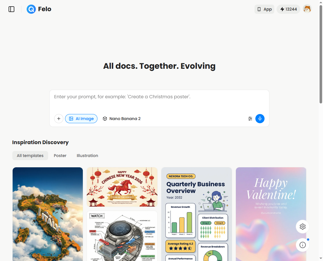 Nano Banana 2 on Felo AI for free 2026 -felo images.png