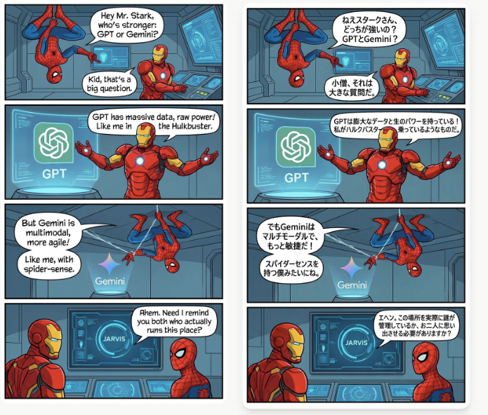 Translate the dialogue in the comic into Japanese.