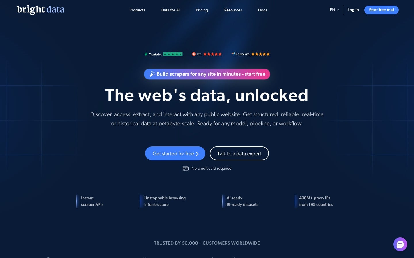 Bright Data Official Website