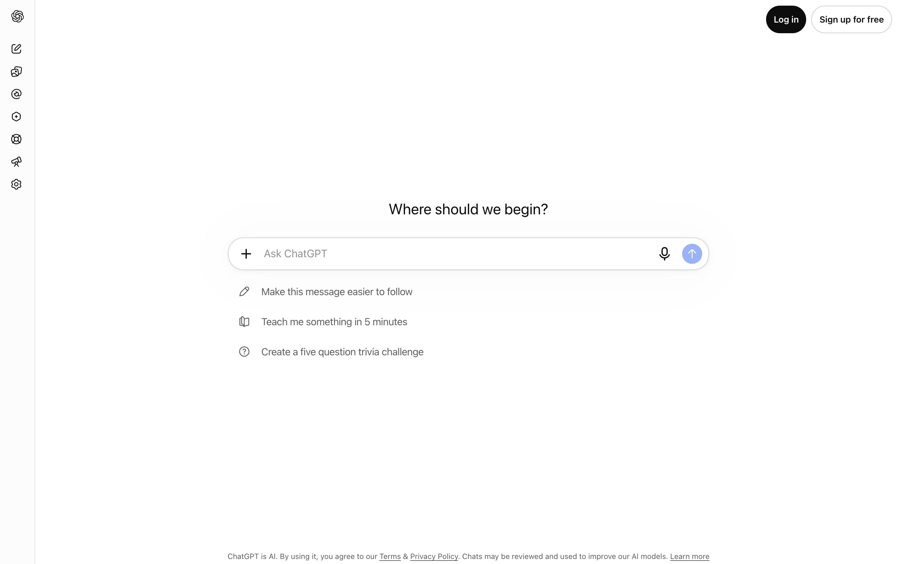ChatGPT Search Official Website