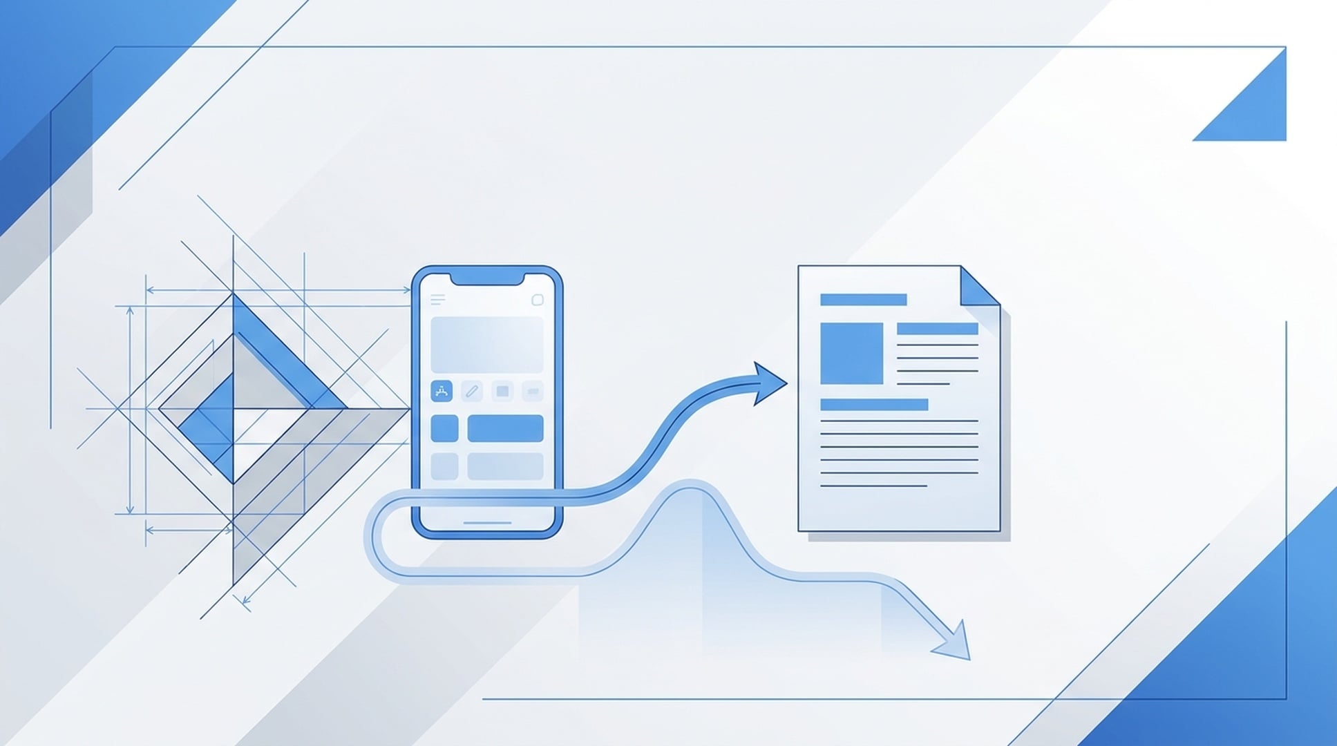 GPT-6.1 Terra on Felo OpenAPI: a technical drawing and application screen becoming a written response, with a falling cost curve