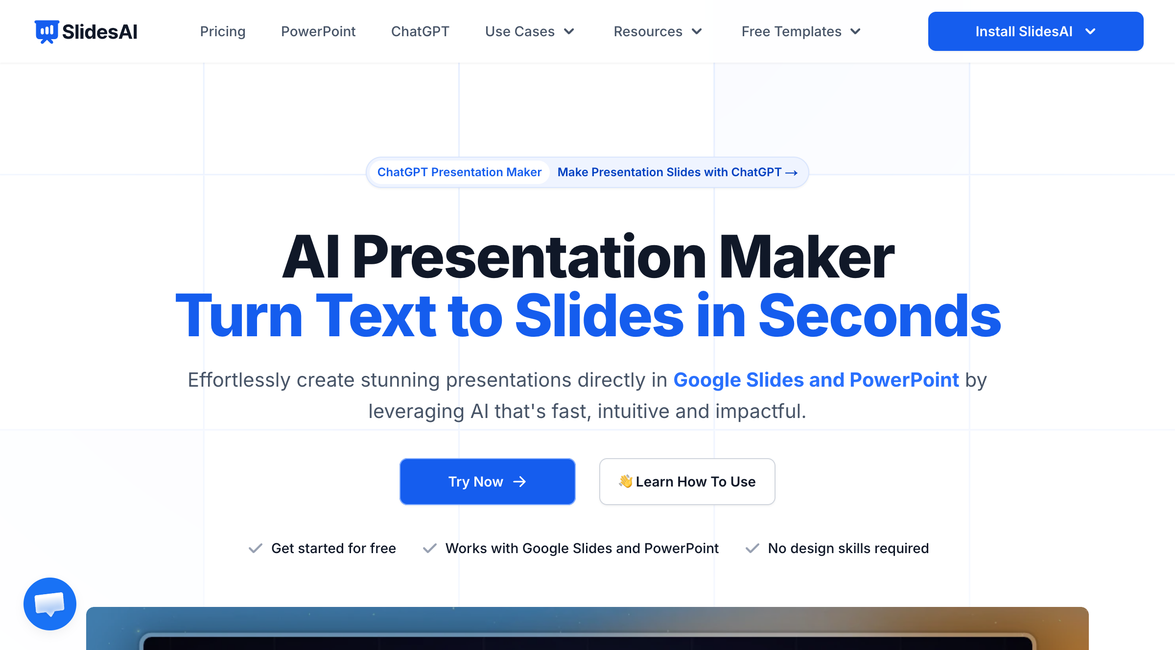 SlidesAI - Google Slides के साथ एकीकृत AI प्रस्तुति निर्माता