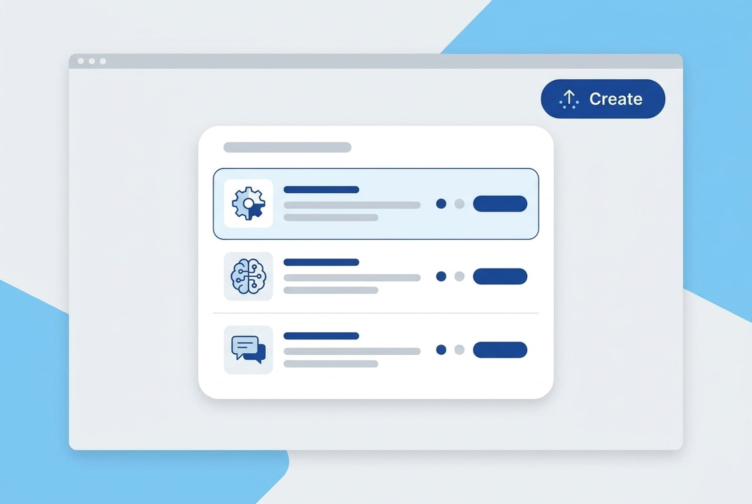 Felo agent creation dialog with the Create button in the top-right corner